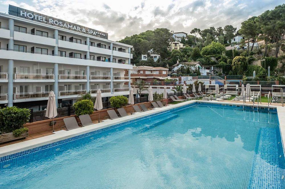 Rosamar & Spa 4*s Lloret de Mar Exterior foto